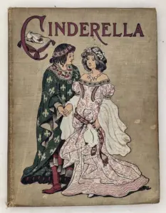 Vintage Fairy Tales Book - Cinderella 1880s