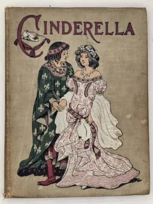 Vintage Fairy Tales Book - Cinderella 1880s