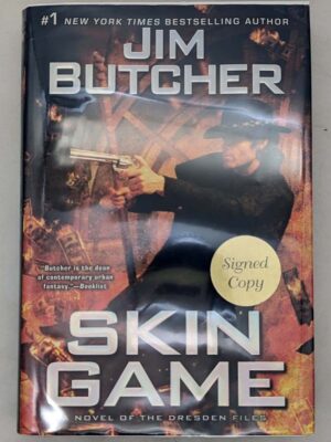 Skin Game - Jim Butcher 2014 | 1st Edition SIGNED