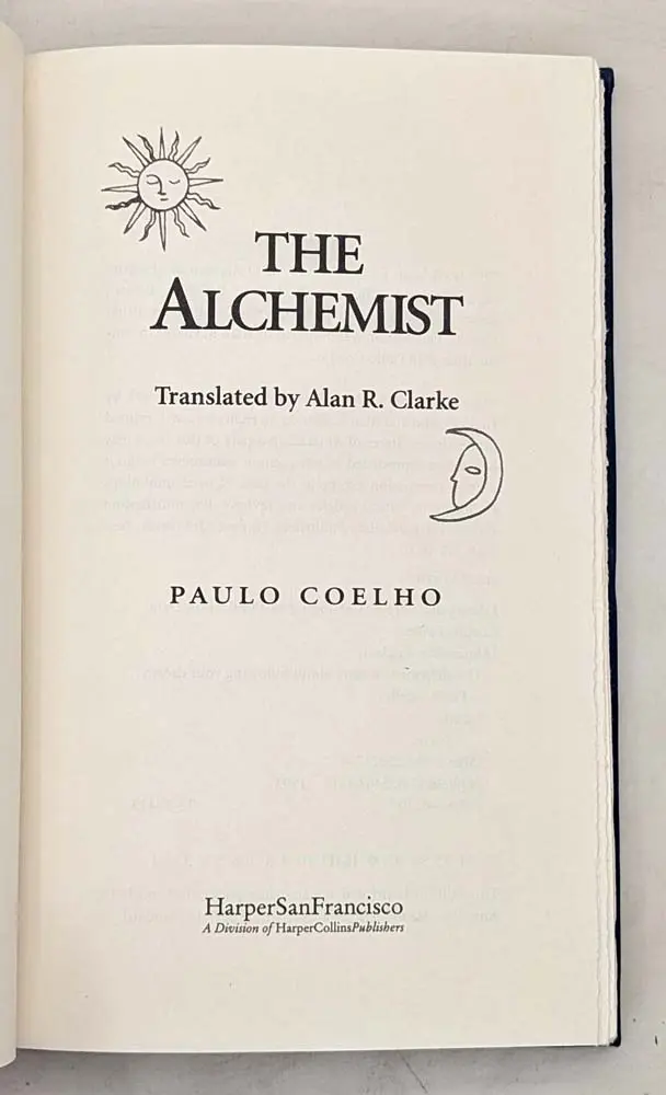The Alchemist - Paulo Coelho 1988 | 1st Edition