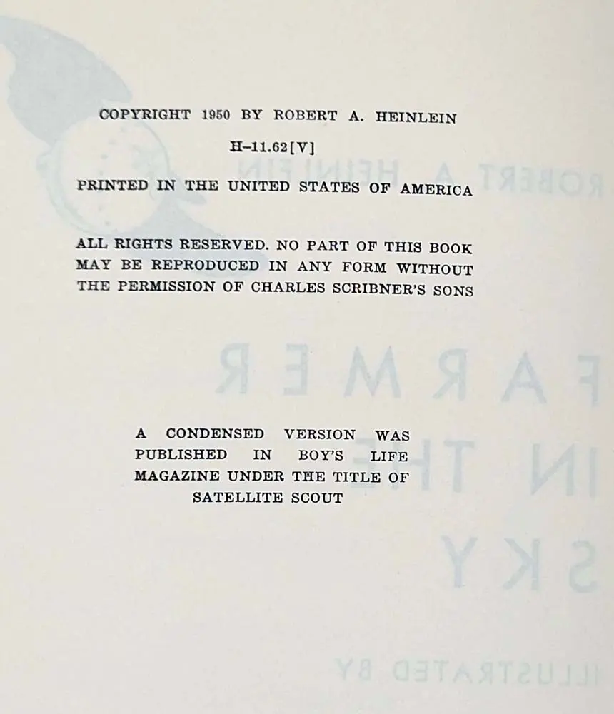 Farmer in the Sky - Robert A. Heinlein