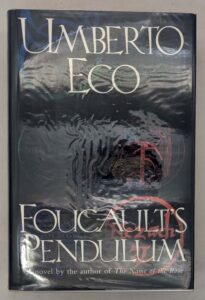 Foucault’s Pendulum - Umberto Eco 1989 | 1st Edition