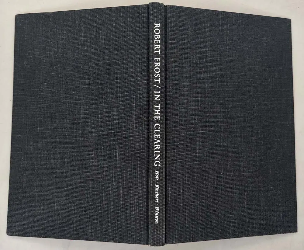 In the Clearing 1962 - Robert Frost | 1st Edition