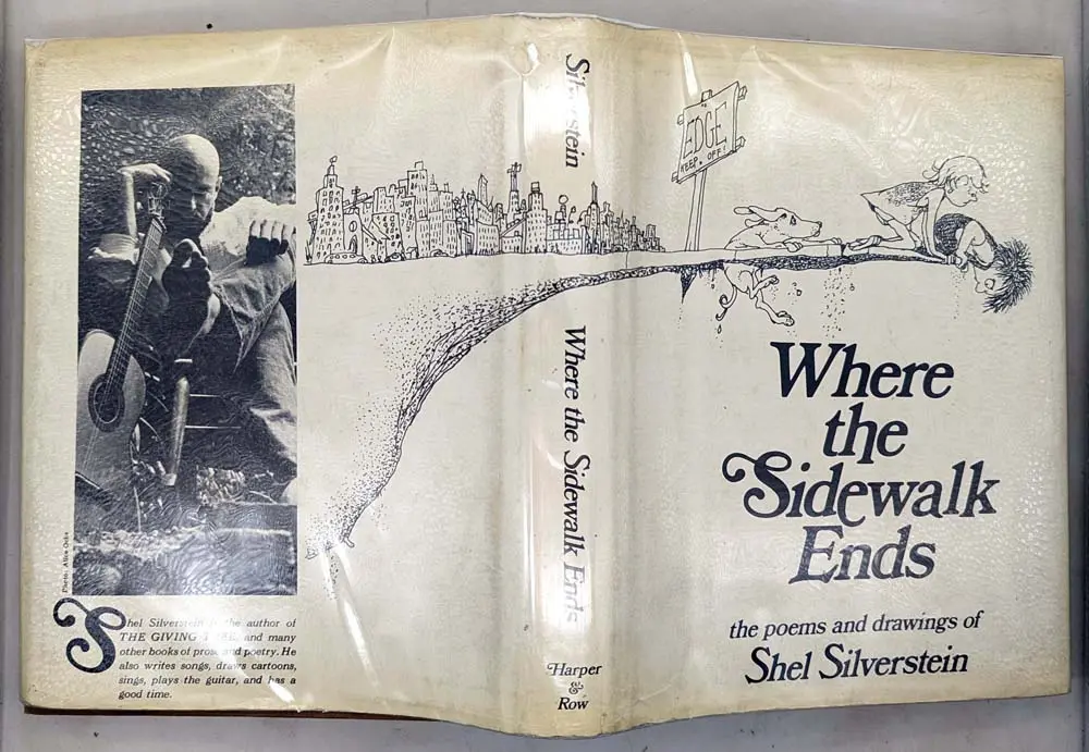 Where the Sidewalk Ends - Shel Silverstein 1974 | 1st Edition