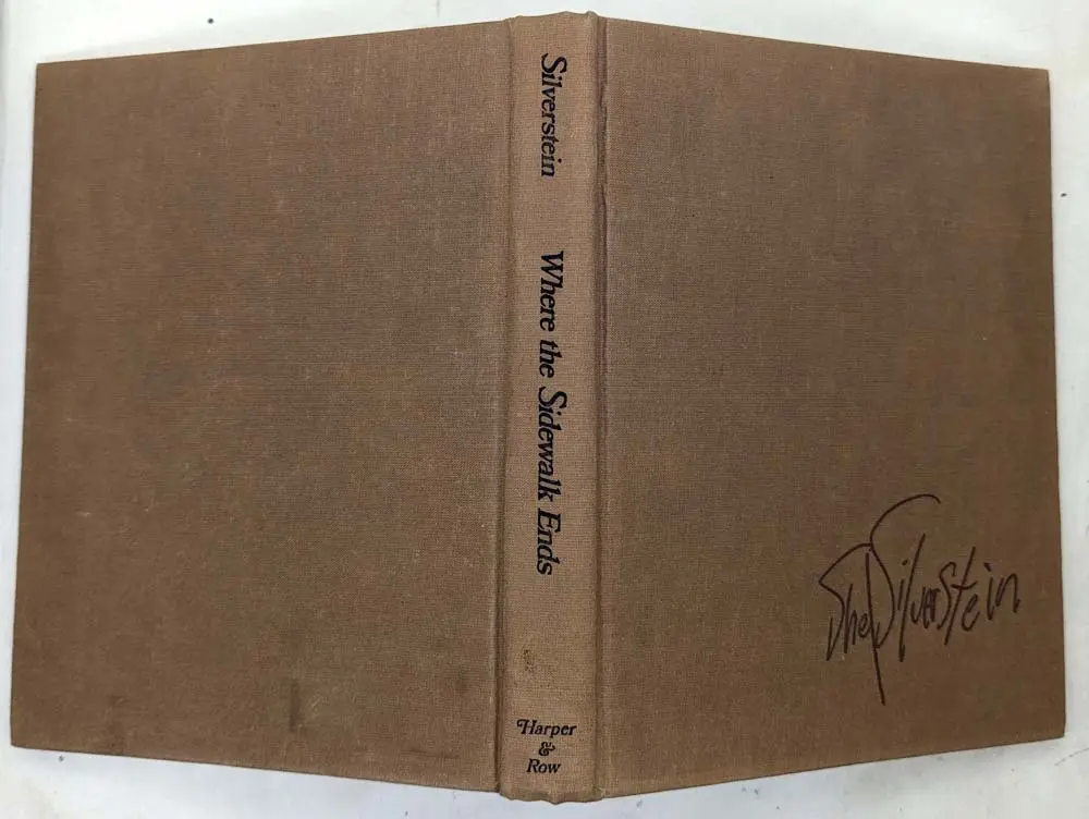 Where the Sidewalk Ends - Shel Silverstein 1974 | 1st Edition