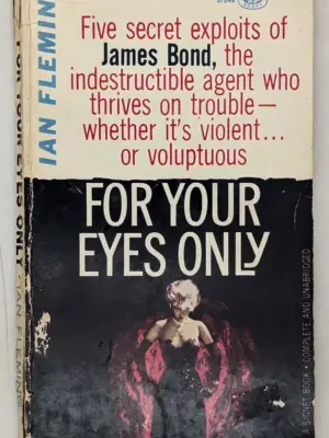 For Your Eyes Only - Ian Fleming 1961 | 1st Signet Paperback