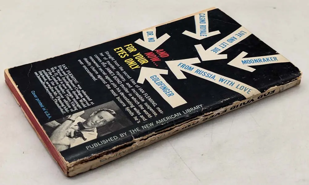 For Your Eyes Only - Ian Fleming 1961 | 1st Signet Paperback