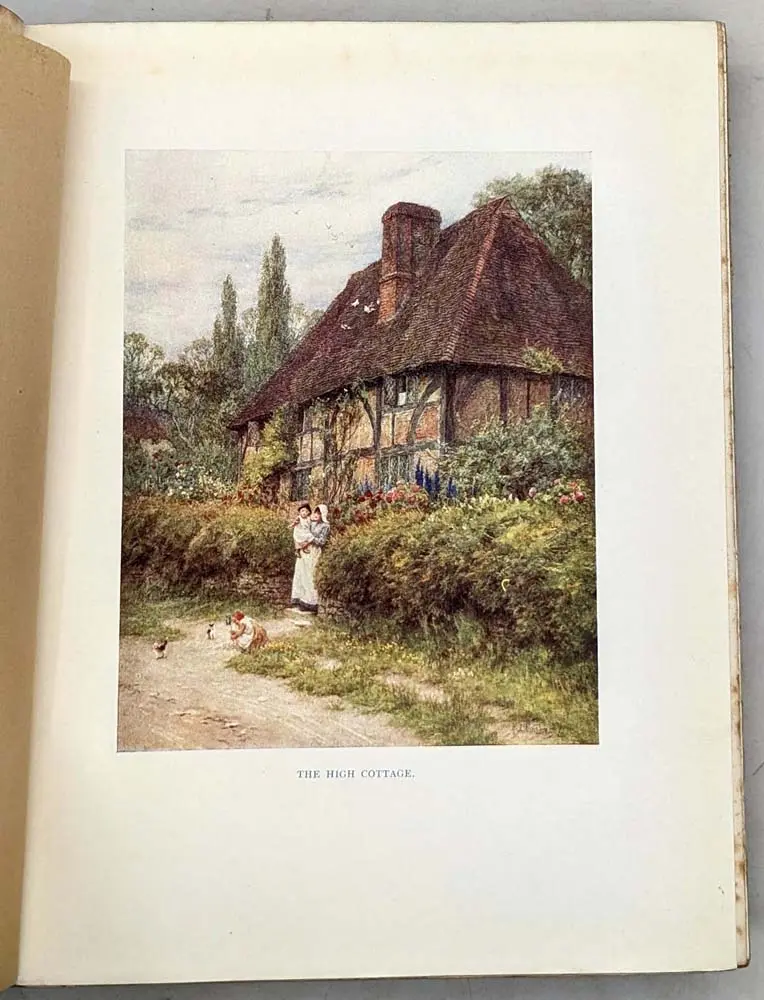 The Cottage Homes of England - Helen Allingham 1909 | 1st Edition
