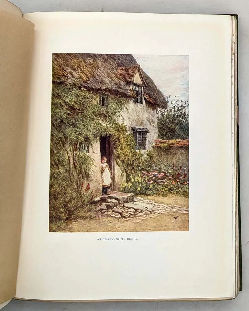 The Cottage Homes of England - Helen Allingham 1909 | 1st Edition