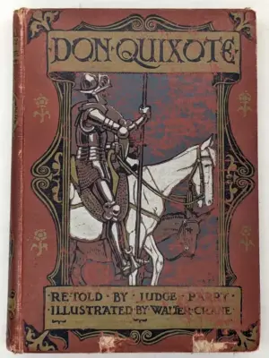 Don Quixote - Illus. Walter Crane 1900 | 1st Edition