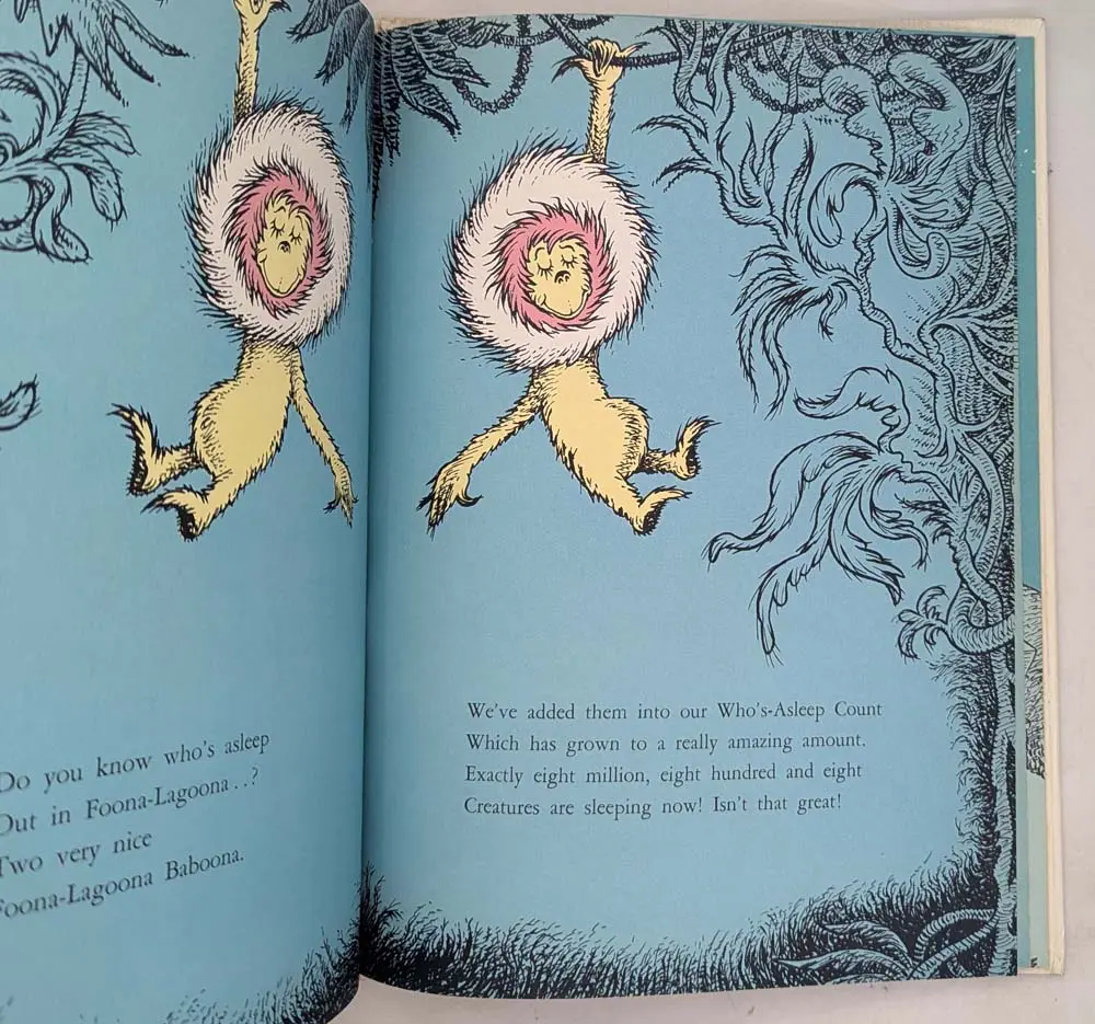 Dr. Seuss's Sleep Book 1962 | 1st Edition Dr. Seuss's Sleep Book 1962 | 1st Edition