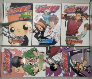 Katekyō Hitman Reborn! Manga Vols 1-5 - Akira Amano 2006 | 1st Edition