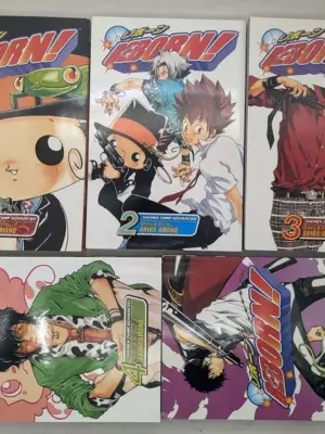 Katekyō Hitman Reborn! Manga Vols 1-5 - Akira Amano 2006 | 1st Edition