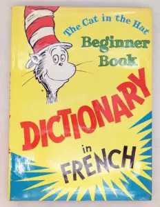 Dictionary in French - Dr. Seuss 1965 | 1st Edition