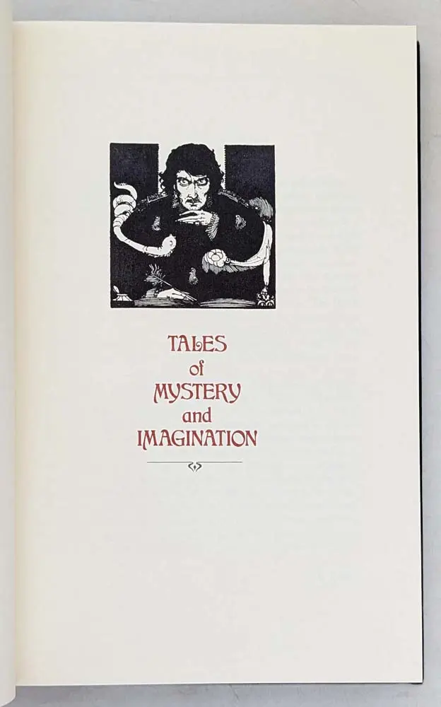 Tales of Mystery and Imagination - E.A Poe & Harry Clarke | Franklin Library 1987 Tales of Mystery and Imagination - E.A Poe & Harry Clarke | Franklin Library 1987