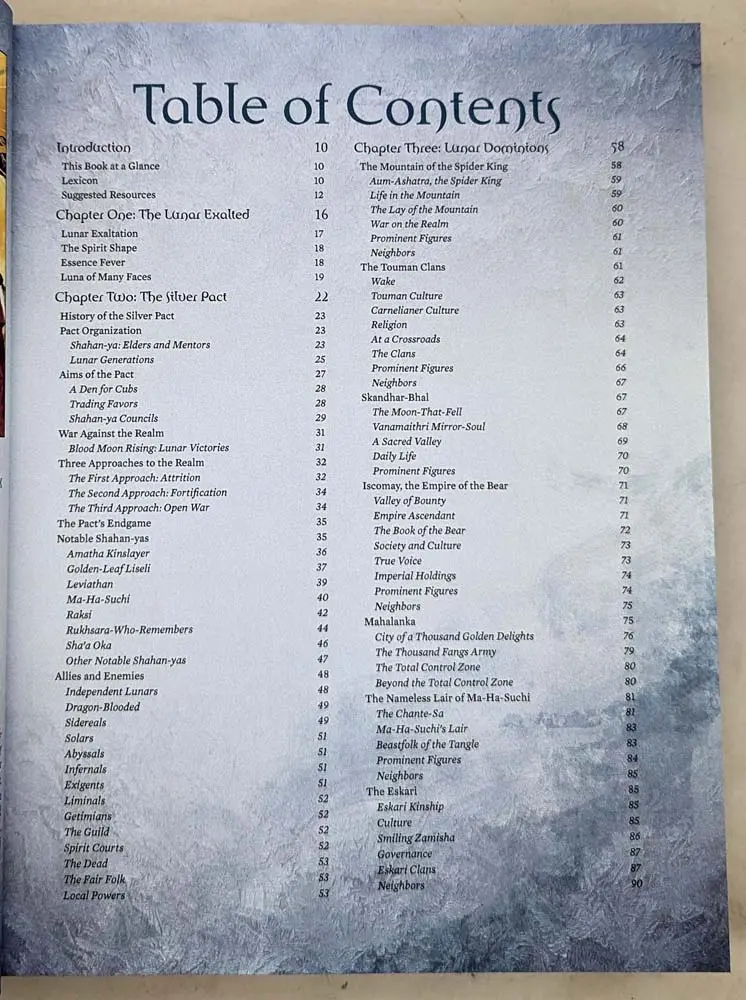 Lunars: Fangs at the Gate Sourcebook 2020 | Exalted 3rd Edition