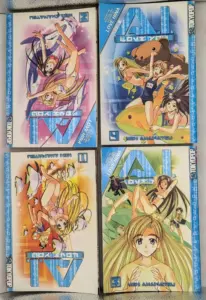 A.I. Love You Manga 1-8 - Ken Akamatsu 2004 | 1st Edition