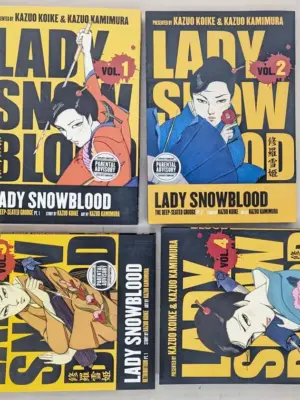 Lady SnowBlood Manga Vols 1-4 - Kazuo Koike 2005 | 1st Edition