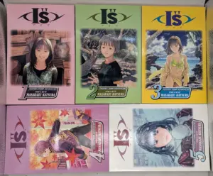 I''S Manga Vols 1-5 - Masakazu Katsura 2005 | 1st Edition