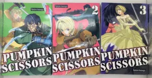Pumpkin Scissors Manga Vols. 1-3 - Ryotaro Iwanaga 2007 | 1st Edition