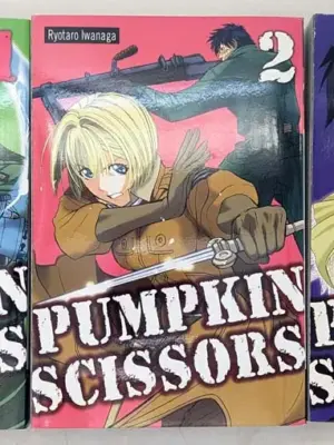 Pumpkin Scissors Manga Vols. 1-3 - Ryotaro Iwanaga 2007 | 1st Edition