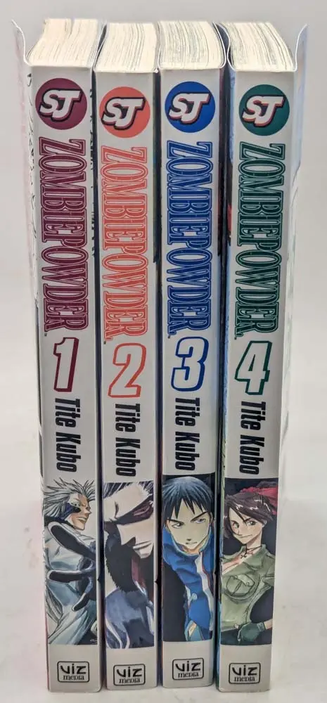 Zombie Powder Manga Vols 1-4 - Tite Kubo 2006 | 1st Edition