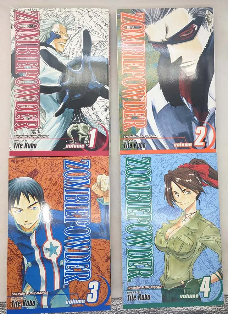 Zombie Powder Manga Vols 1-4 - Tite Kubo 2006 | 1st Edition