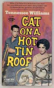 Cat on a Hot Tin Roof - Tennessee Williams 1958 | 1st PB edition