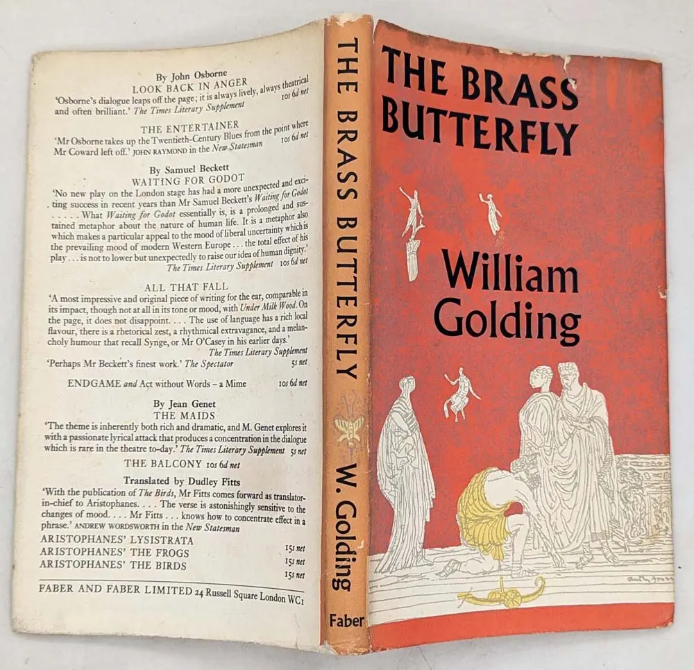 The Brass Butterfly - William Golding 1958 | 1st Edition