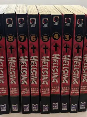 Hellsing Manga Vols 1-9 - Kōta Hirano 2003 | 1st Edition