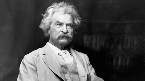 Mark Twain portrait