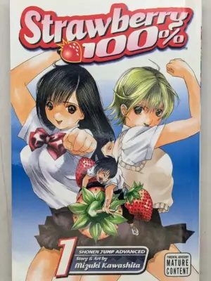 Strawberry 100% Manga - Mizuki Kawashita 2007 | 1st Printing
