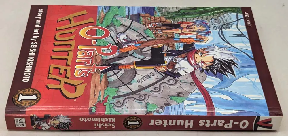 O-Parts Hunter Manga Vol 1 - Seishi Kishimoto | 1st Edition