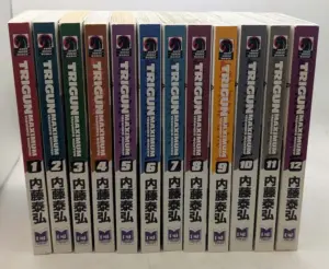 Trigun: Maximum Manga Vols 1-12 - Yasuhiro Nightow 2004 | 1st