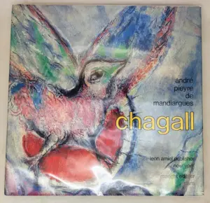 Chagall - Pieyre de Mandiargues 1974 w/ Original Lithograph