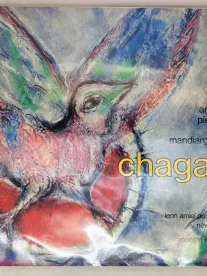 Chagall - Pieyre de Mandiargues 1974 w/ Original Lithograph