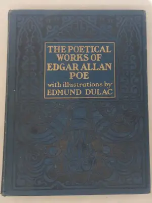 The Poetical Works of Edgar Alan Poe - Illus Edmund Dulac 1914s