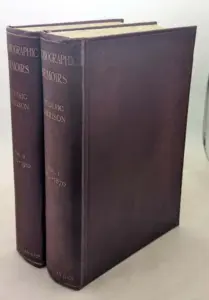 Autobiographic Memoirs - Frederic Harrison 1911 | 1st Edition