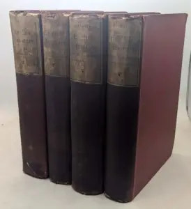 History of English Literature 4 vols - H.A. Taine 1883
