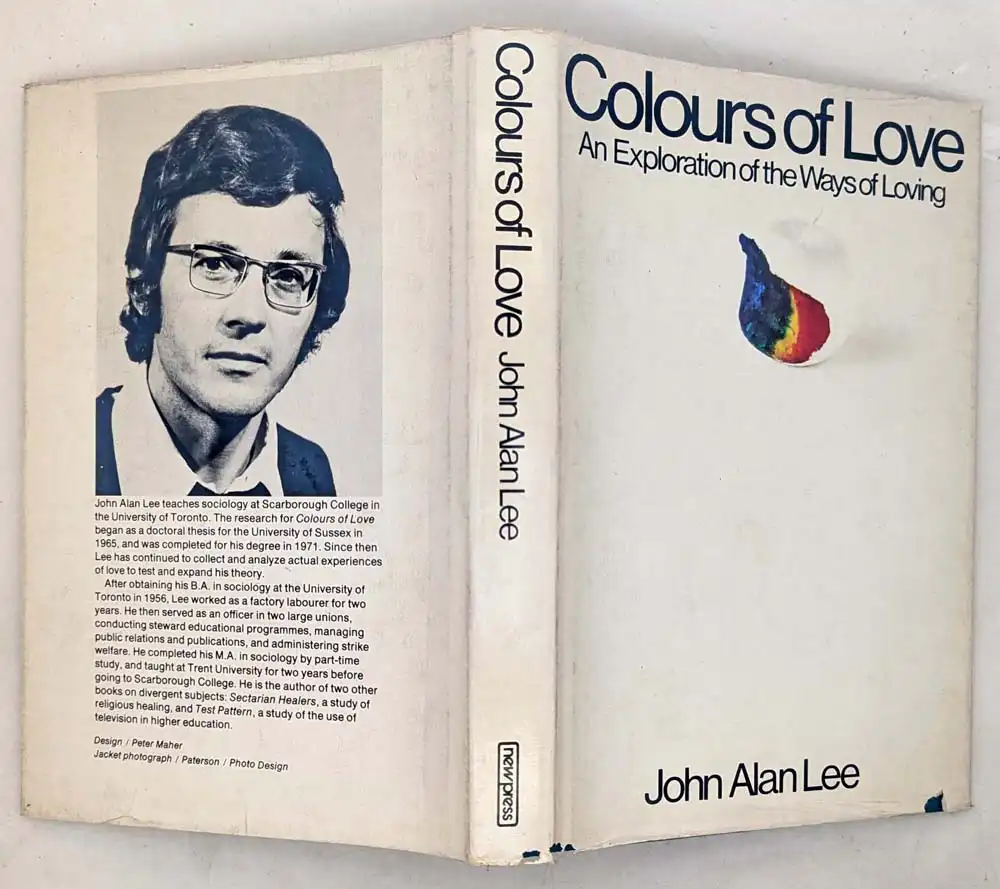 Colours of Love - John Alan Lee 1973 | 1st Edition Colours of Love - John Alan Lee 1973 | 1st Edition
