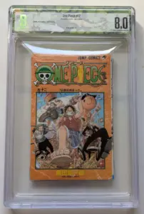 BGS 8.0 One Piece #12 Graded Manga - Eiichiro Oda 2000 | 1st Printing