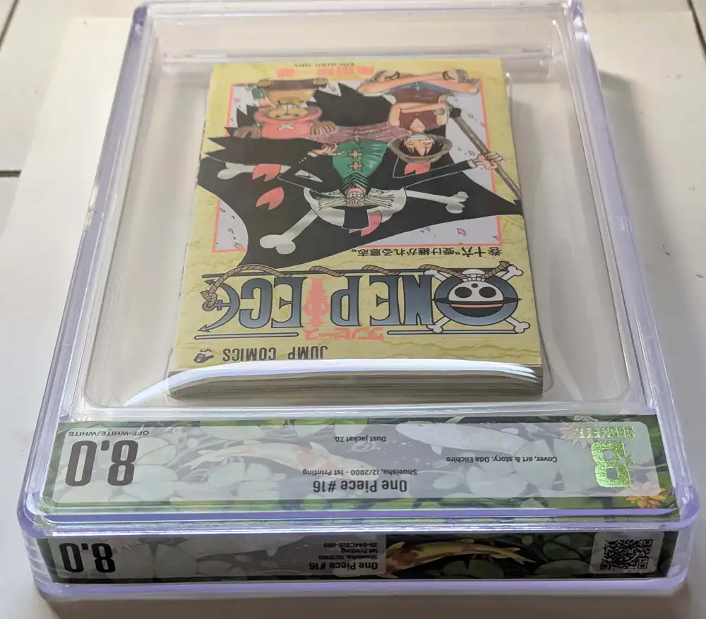 BGS 8.0 One Piece #16 Graded Manga - Eiichiro Oda 2000 | 1st Printing