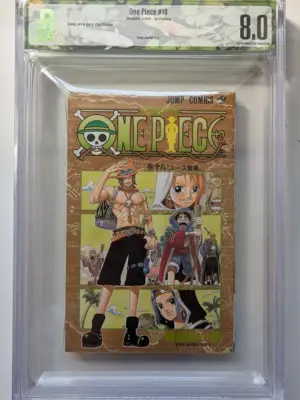 BGS 8.0 One Piece #18 Graded Manga - Eiichiro Oda 2001 | 1st Printing