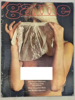 Game Vintage Adult Magazine - February 1975