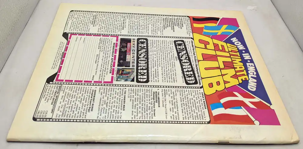Game Vintage Adult Magazine - February 1976