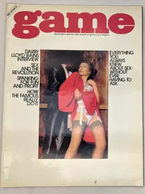Game Vintage Adult Magazine - March 1976