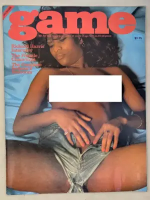 Game Vintage Adult Magazine - October 1974