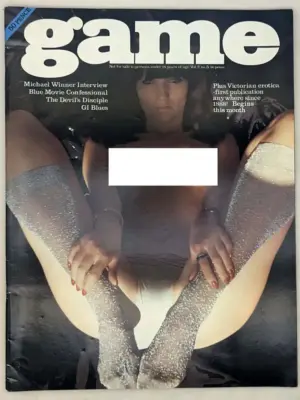Game Vintage Adult Magazine - April 1975