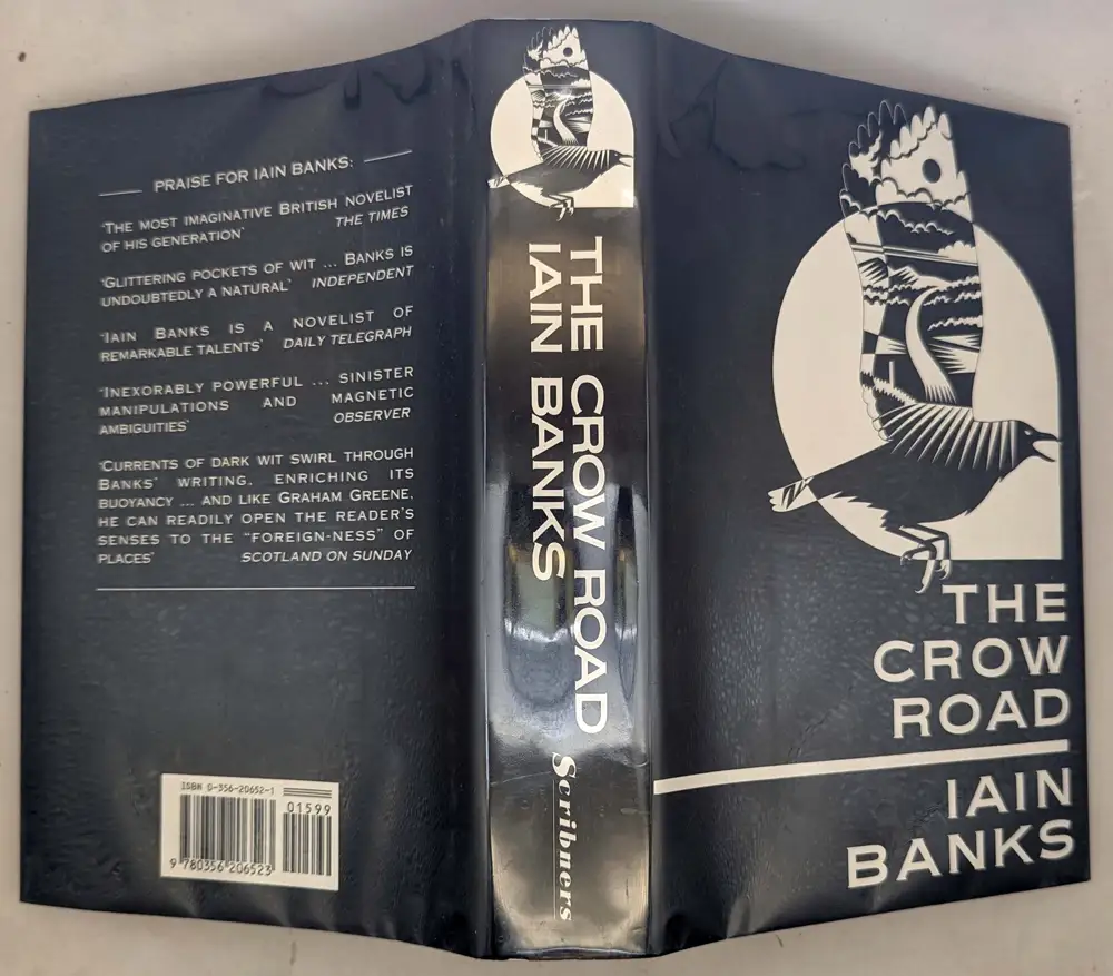The Crow Road - Iain Banks 1992 | 1st Edition