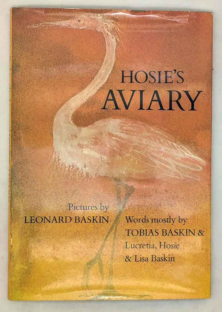 Hosie's Aviary - Leonard Baskin 1979 | 1st Edition Hosie's Aviary - Leonard Baskin 1979 | 1st Edition